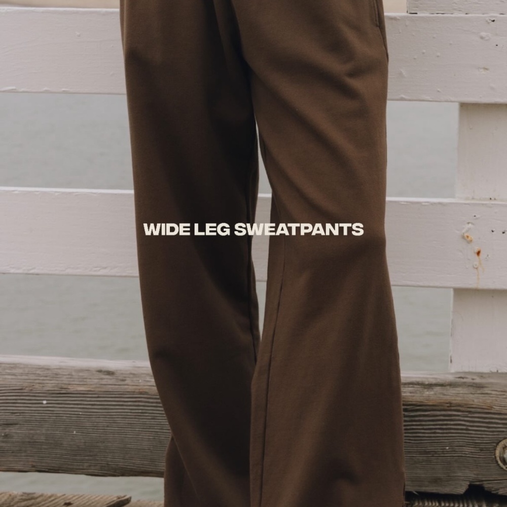 Daily Drills Coco Wide Leg Sweat Pants